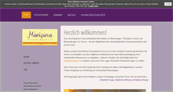 Desktop Screenshot of praxis-manipura.at